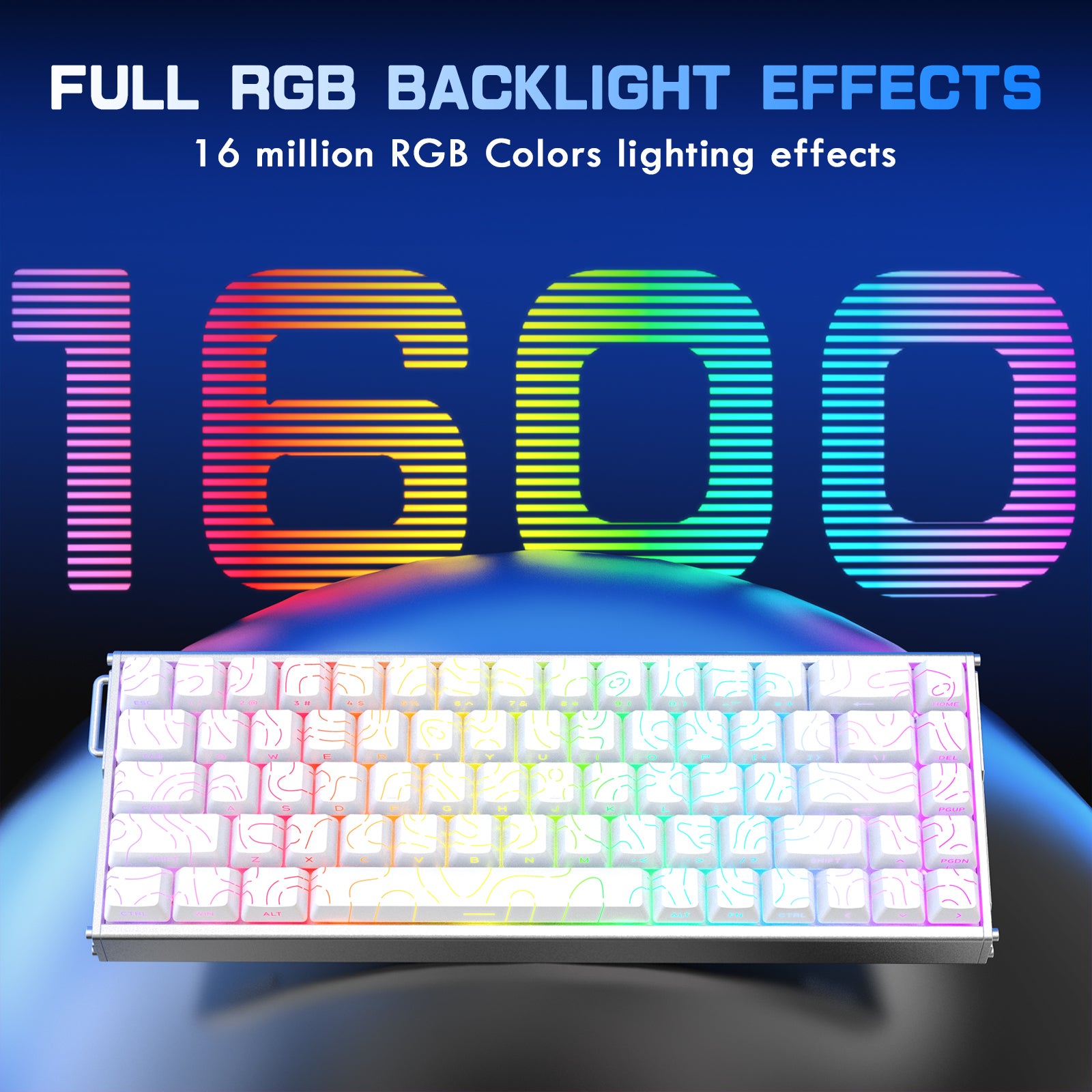 ATTACK SHARK X68MAX HE ラピッドトリガー CNC アルミニウムキーボード マグネティックスイッチ C01Ultra RGB コイルケーブル付き