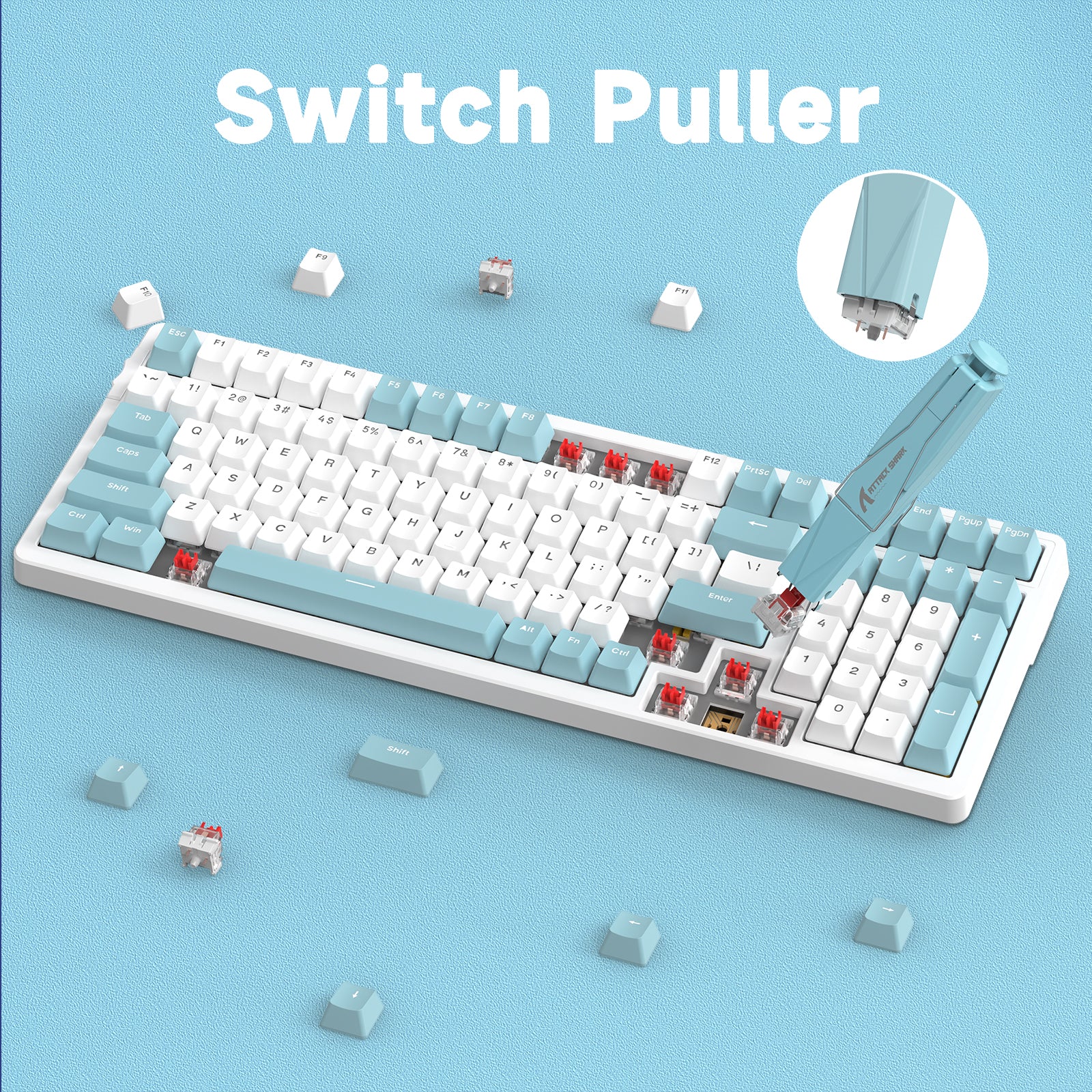 ATTACK SHARK KS01 KEYCAP & SWITCH PULLER