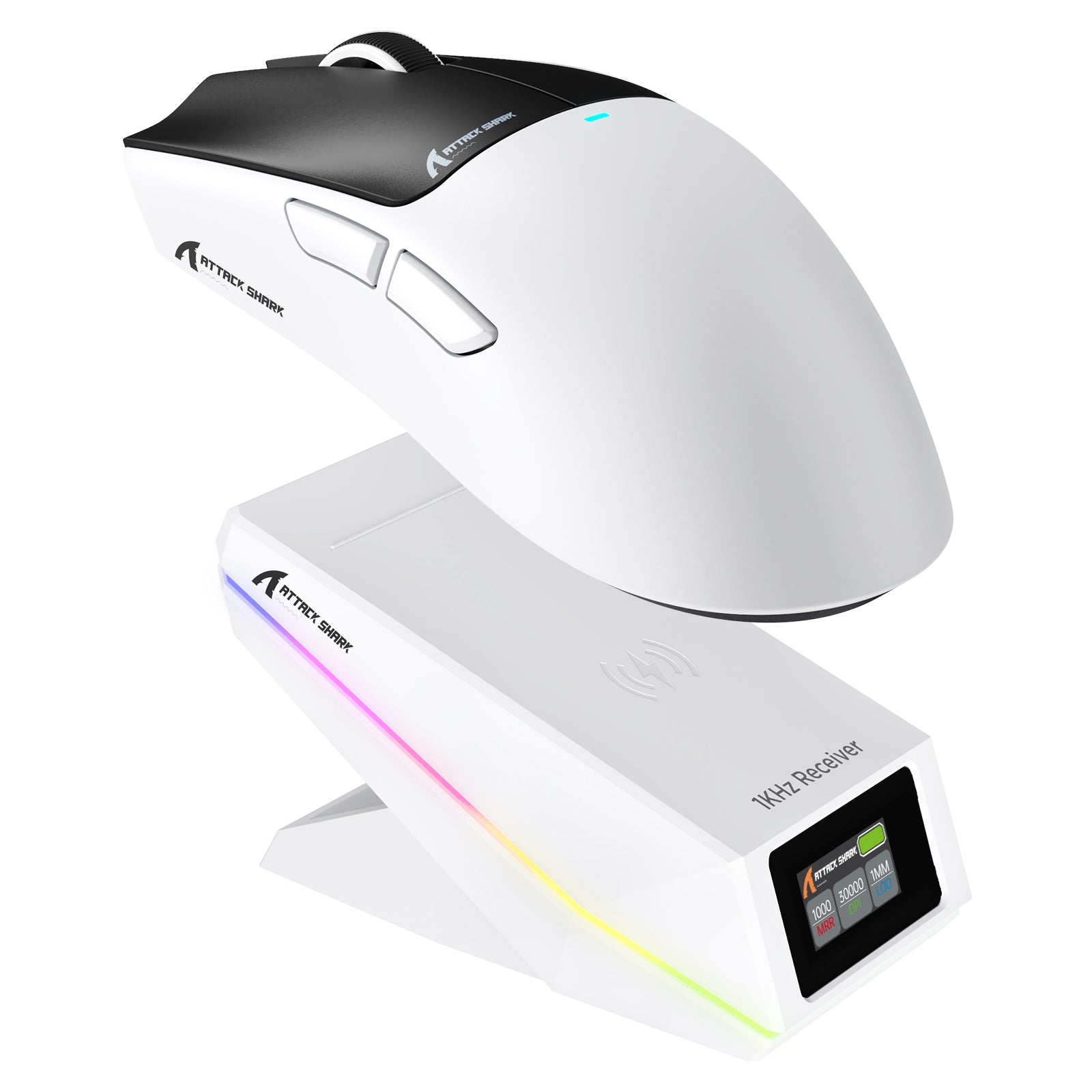 ATTACK SHARK X11 PRO V2 ワイヤレスゲーミングマウス TFTディスプレイ付き充電ドック