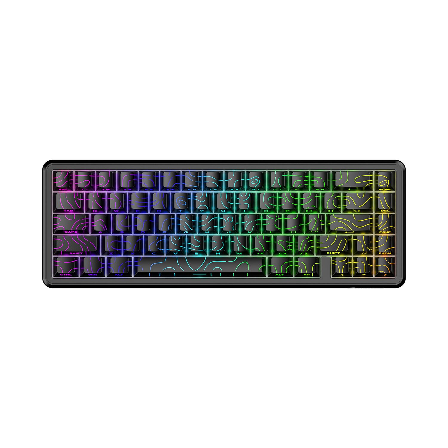 ATTACK SHARK X65 HE 磁気スイッチ ラピッド トリガー キーボード