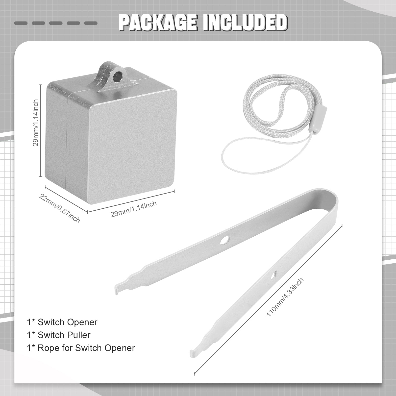 ATTACK SHARK Switch Opener Kit with Switch Puller