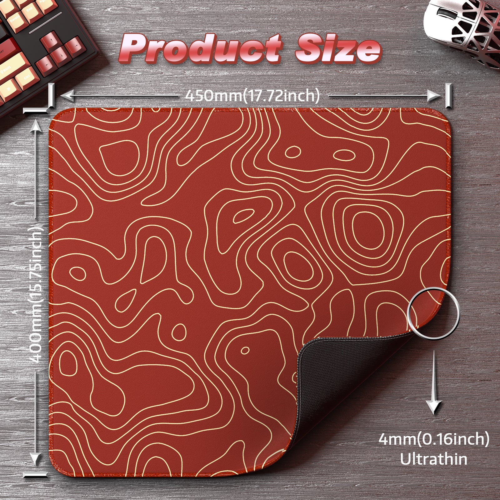 ATTACK SHARK CM02 eスポーツ ゲーミングマウスパッド