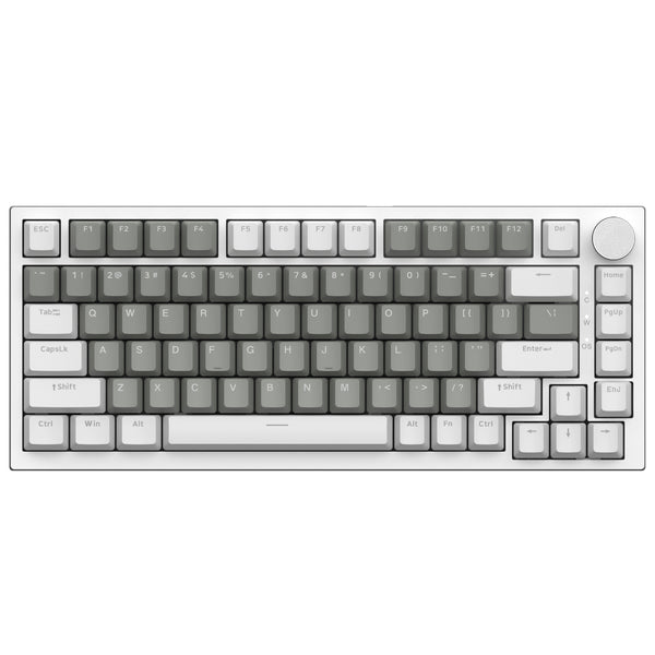 ホワイト＆グレー（HPタクタイルスイッチ、ホワイトライティング）