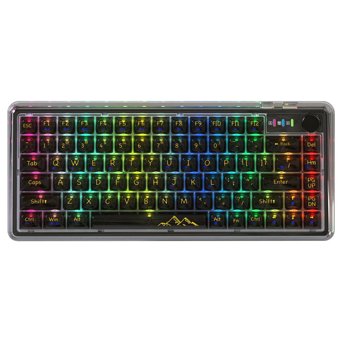 K75 Pro メカニカルキーボード | 透明キーボード | コンパクトで