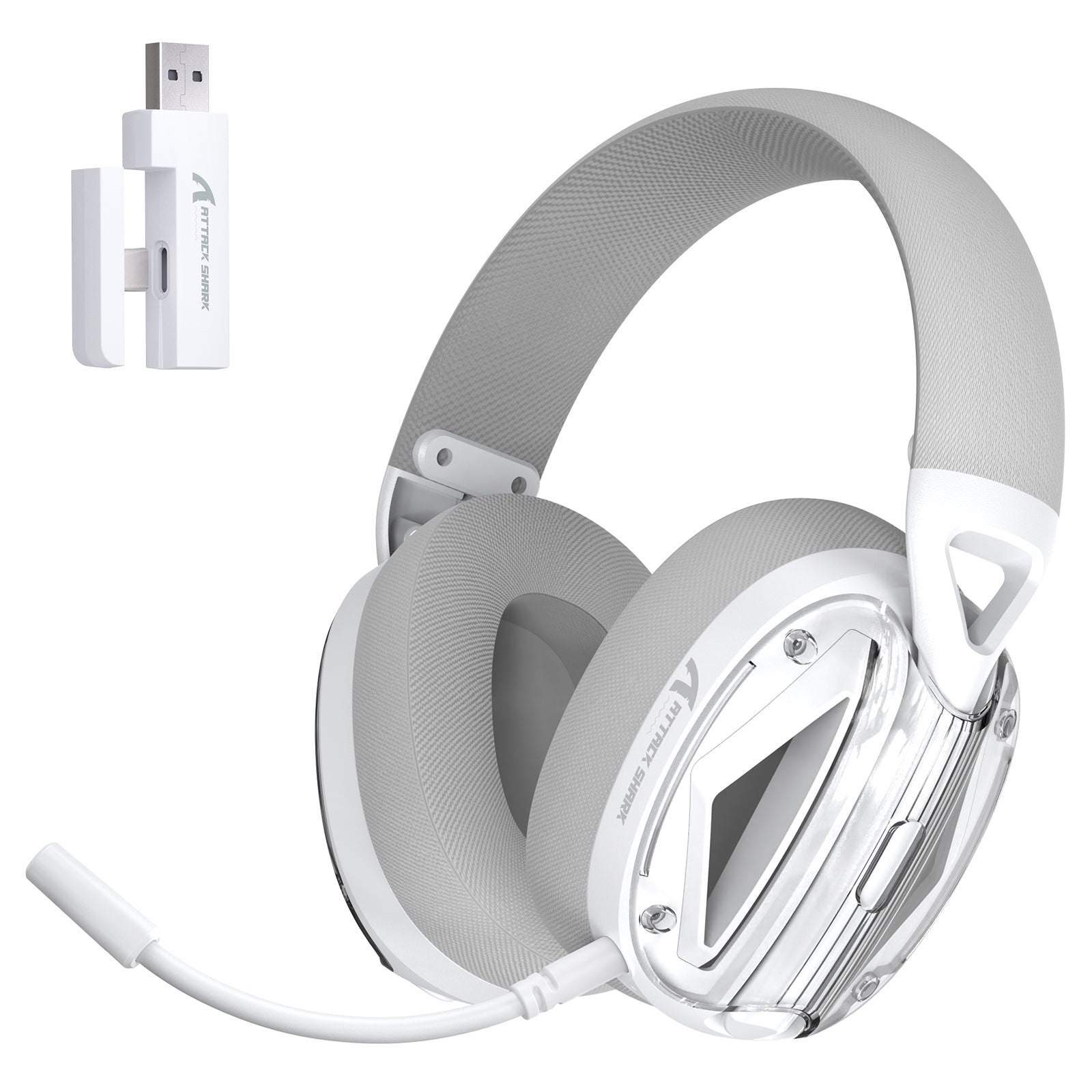 ATTACK SHARK L60 超軽量 3モード ゲーミングヘッドセット