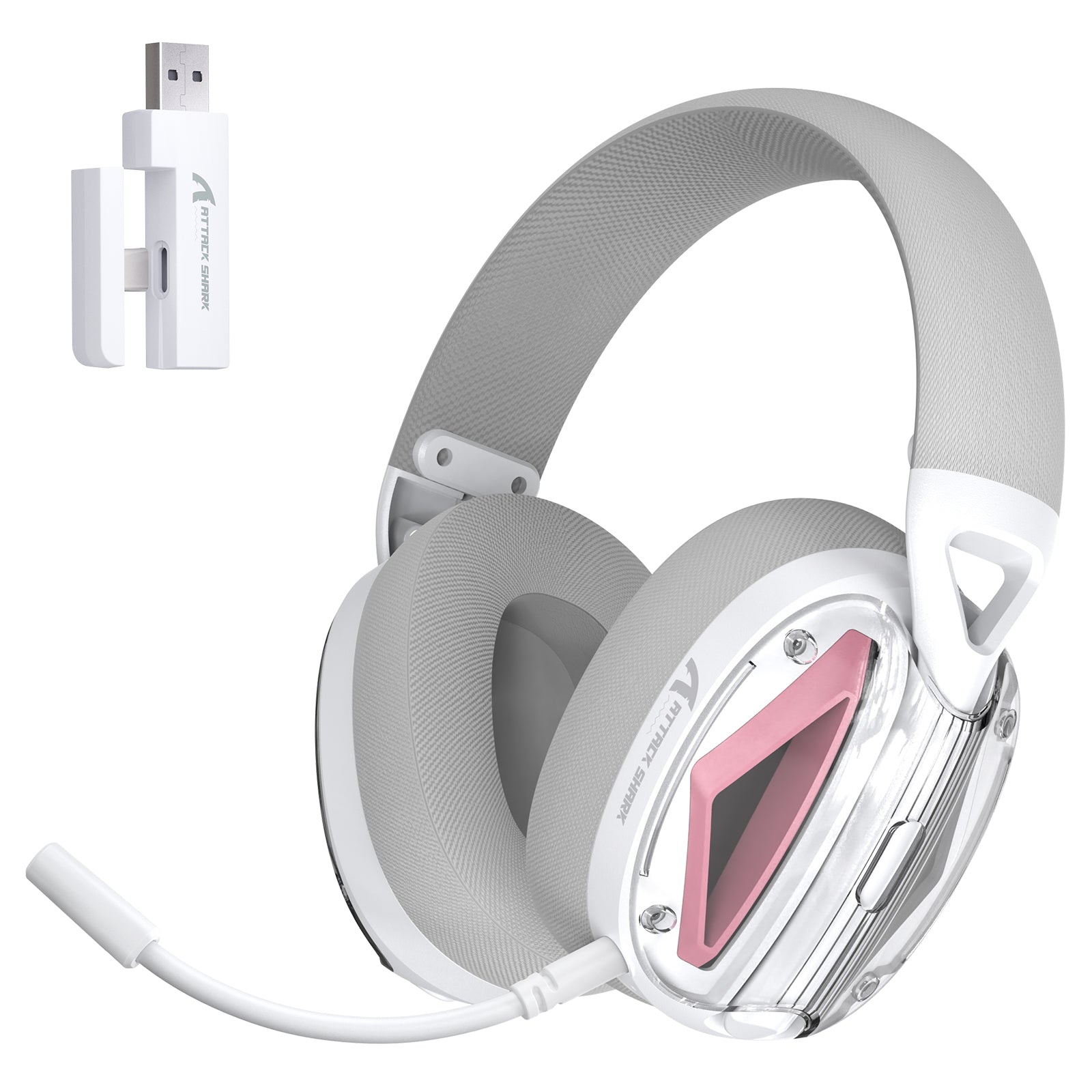 ATTACK SHARK L60 超軽量 3モード ゲーミングヘッドセット