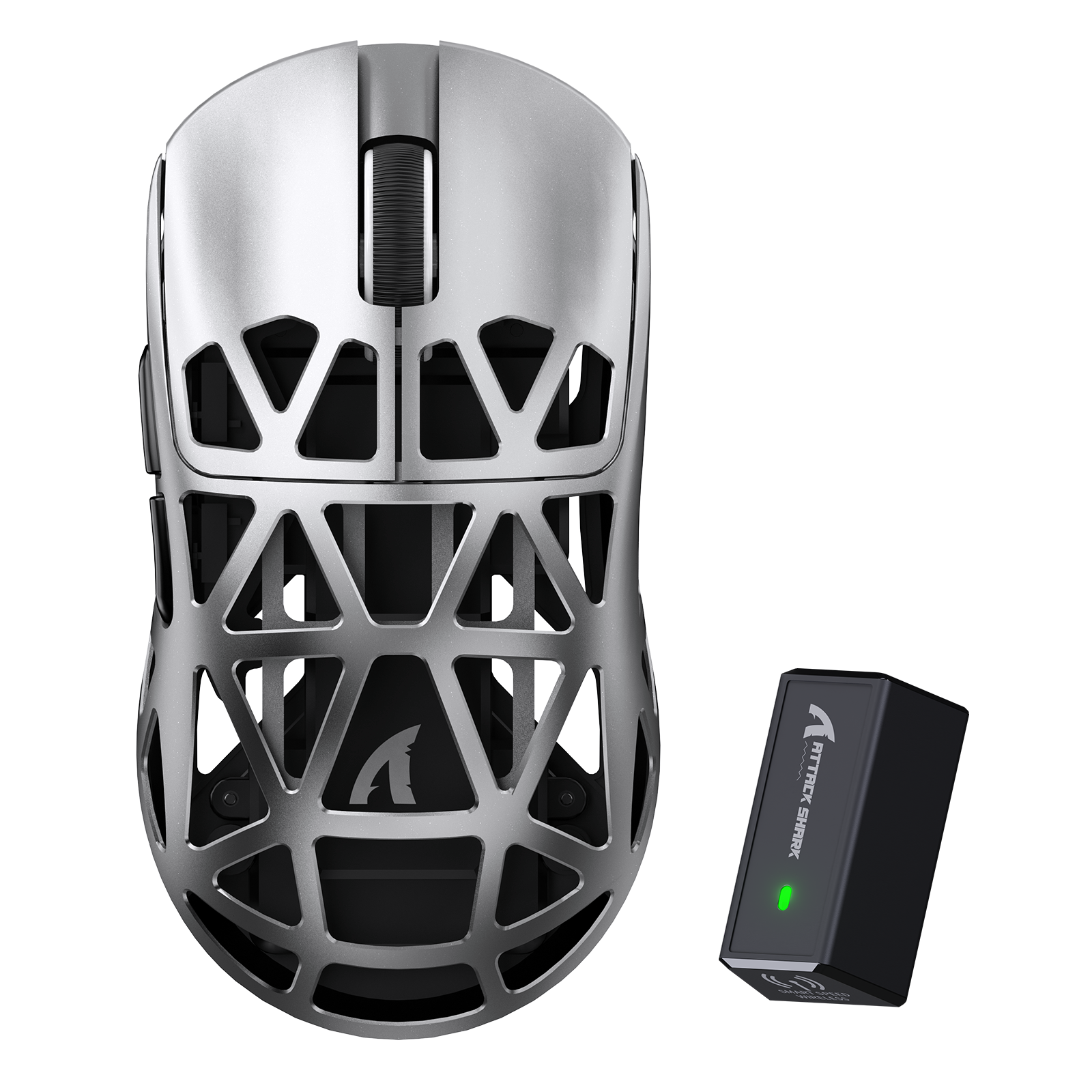 ATTACK SHARK R2 マグネシウム合金 PAW3950 ゲーミングマウス 8K（充電ドックは含まれません）