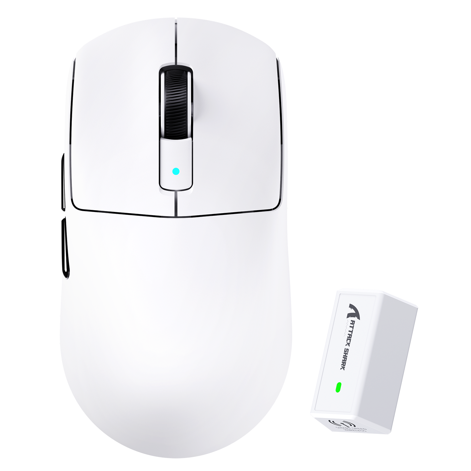 ATTACK SHARK R6 超軽量 39g ワイヤレス 8K PAW3950MAX ゲーミングマウス