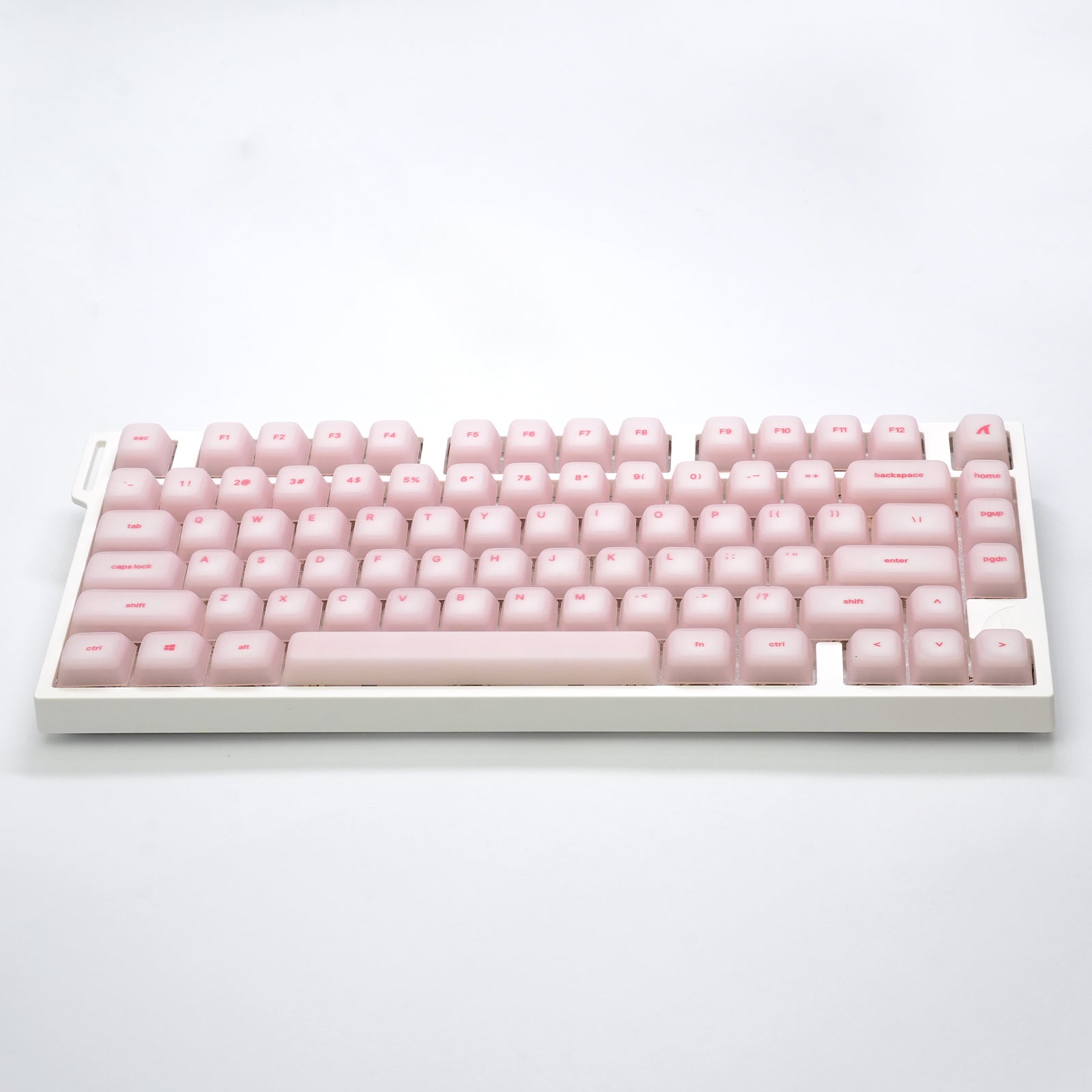 ATTACK SHARK SK01 113キー シリコンキーキャップセット、Cherryプロファイル、ANSI、ピンク