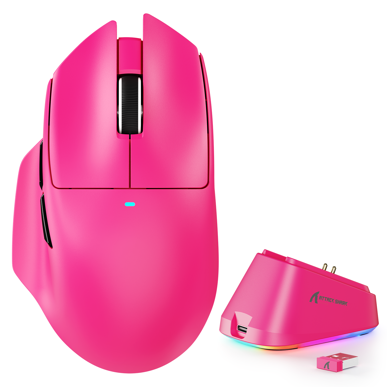 ATTACK SHARK V6 Ultra-Light トライモード ゲーミングマウス