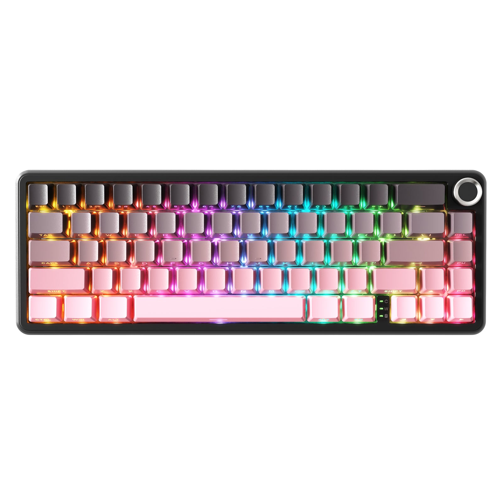 ATTACK SHARK X66 ワイヤレス メカニカルキーボード サイドプリントPBTキーキャップ付き