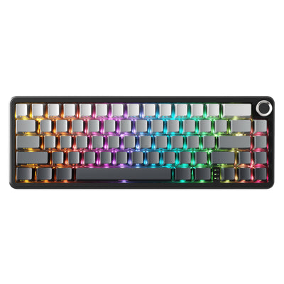 ATTACK SHARK X66 ワイヤレスメカニカルキーボード 側面印刷PBTキーキャップ付き