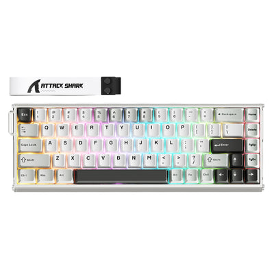 ATTACK SHARK X68 MAX HE ラピッドトリガー アルミニウムキーボード マグネティックスイッチ