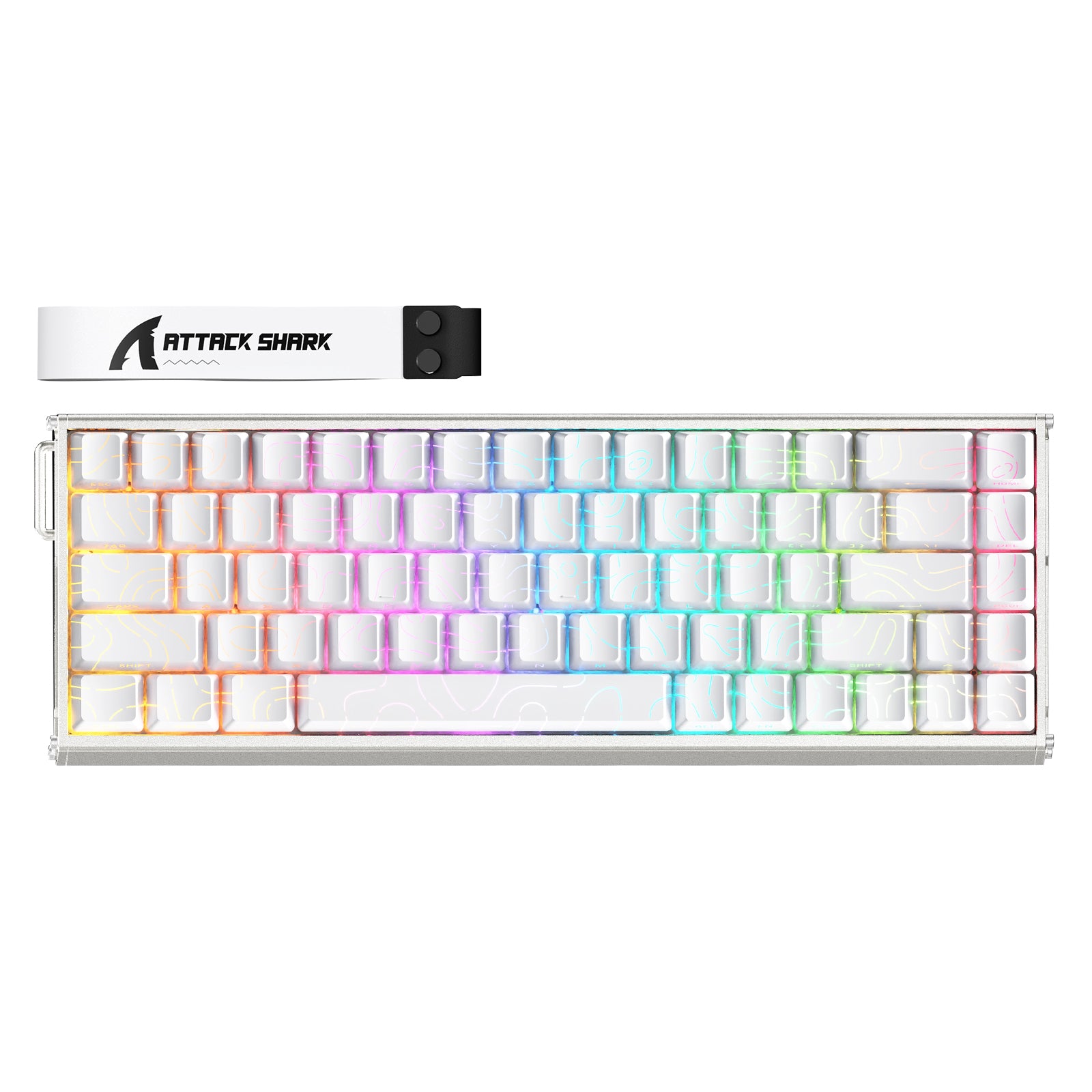 ATTACK SHARK X68MAX HE ラピッドトリガー アルミニウムキーボード 磁気スイッチ