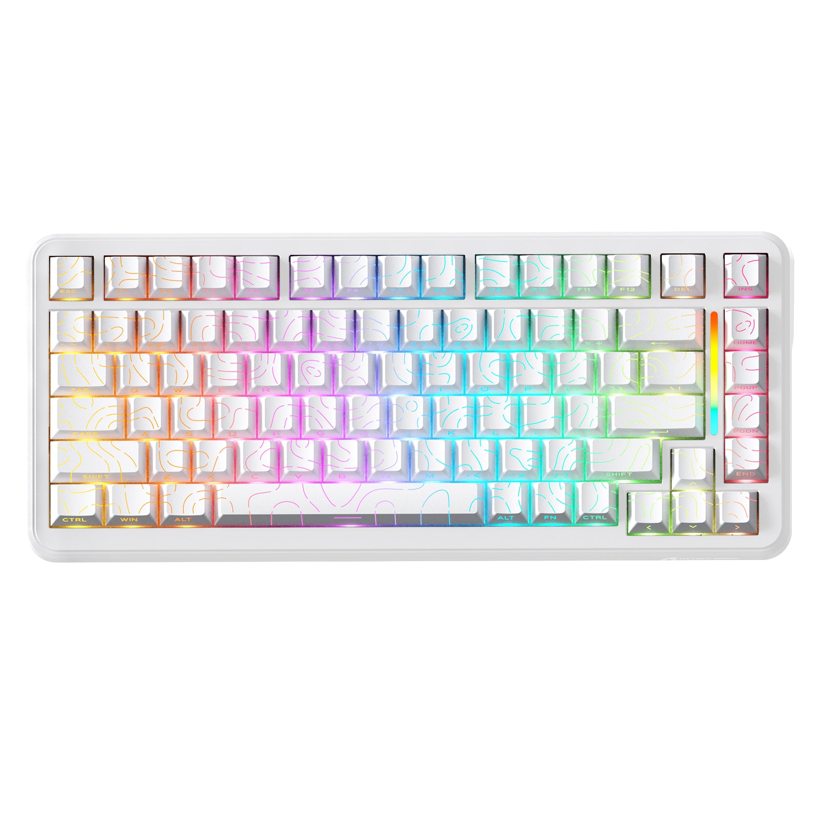 ATTACK SHARK X82PRO HE ワイヤレス ラピッドトリガー ゲーミングキーボード マグネティックスイッチ