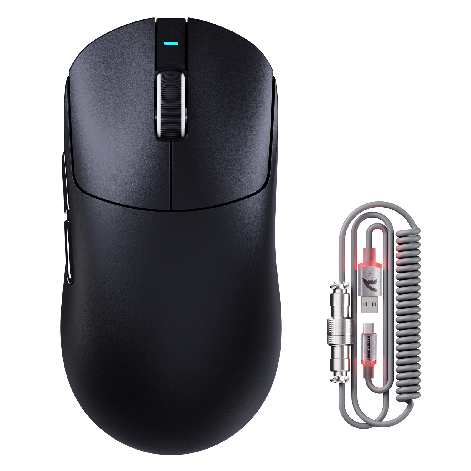 ATTACK SHARK X8PLUS トライモード ワイヤレスゲーミングマウス C06 ULTRAケーブル付き