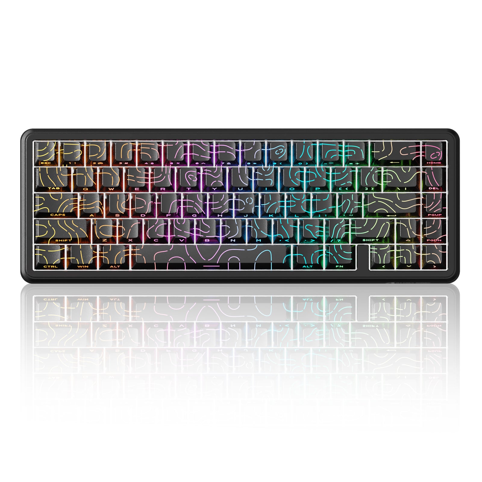 ATTACK SHARK X65 HE 磁気スイッチ ラピッド トリガー キーボード